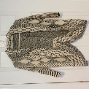 Suzy Shier Open Front Knit Sweater